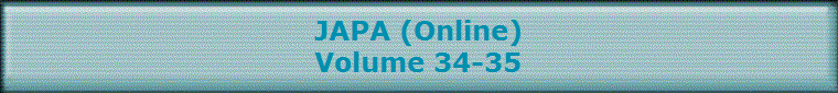 JAPA (Online)
Volume 34-35