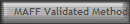 MAFF Validated Methods