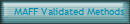 MAFF Validated Methods